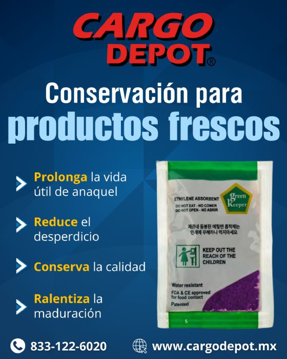 Sobres y Filtros Absorbentes de Etileno
